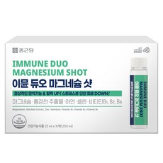 종근당 이뮨 듀오 마시는 액상 마그네슘 샷 10p, 250ml, 1개