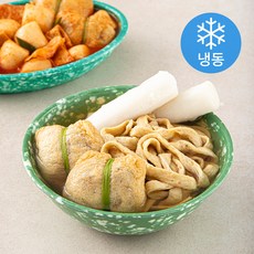 부산깡통시장 유부주머니 어묵면 물떡탕 (냉동), 353g, 1개