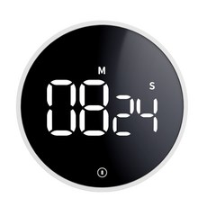 Yeonha 高級 LED 烹飪計時器, 黑色, 1個