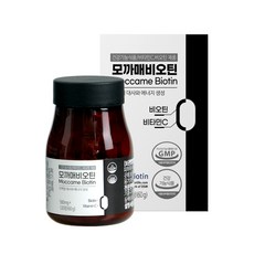 purunong Moccame生物素補充錠, 120錠, 1罐