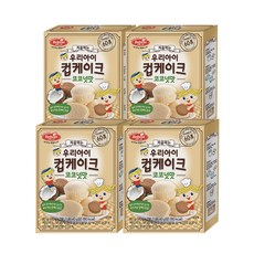 Bebest 孩童杯子蛋糕粉 2包入, 椰子口味, 80g, 4盒