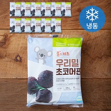 풀스키즈 우리밀 초코머핀 (냉동), 128g, 12개