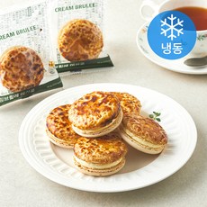 더블스윗 크림브륄레 마카롱 (냉동), 30g, 1개입, 10개