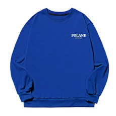 UNTAPPED 男款大尺碼 POLAND 小標誌大學T