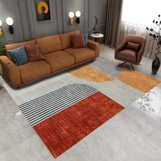 BRINCH 北歐風簡約花紋地毯