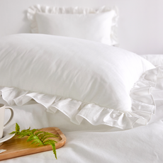 Brillan Cotton Blanc 純棉 60支 荷葉邊枕頭套