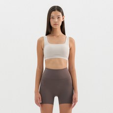 FRONT2LINE 女款Tina日常方領胸墊瑜珈背心