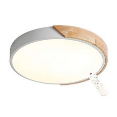 Honey Comb 北歐馬卡龍LED 54W遙控調光調色臥室吸頂燈，簡約時尚，清新色彩, 1入