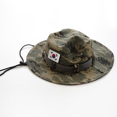 兒童用太極旗臂章軍事風叢林帽