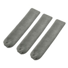 縫隙灰塵OUT多功能柔軟清潔刷替換頭套, 3個