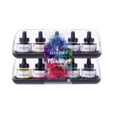 ECOLINE Royal Talens Ink 10色混色套組, 混色, 30毫升