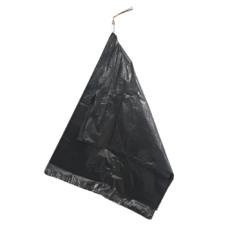 Yori Grida 多用途掛鉤塑膠袋 安全黑色 6號 30L 48 x 65 cm, 1個, 100入, 特特大(XXL)以上