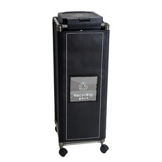 垃圾桶+環保塑膠袋, 黑色, 1個