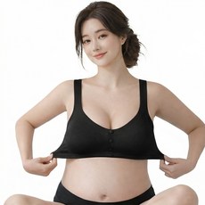 메오 노와이어 똑딱 일체형 수유 브라
