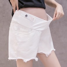 Ahope 交叉低腰丹寧牛仔短褲