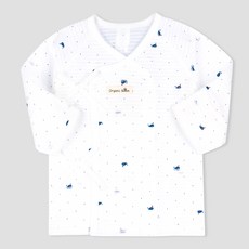 Organic Boom 嬰幼兒寶寶鯨魚夏季肚衣