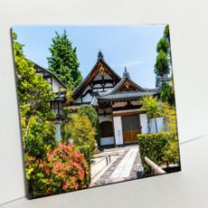 HTP 瓷磚 C420 嵐山寺廟畫框, 燒製瓷磚, 1個