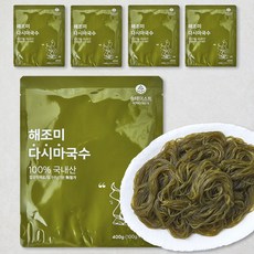 하이푸드 해조미 다시마국수, 400g, 5개
