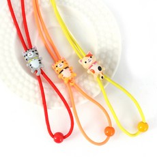 아랑로랑 야옹야옹 길이조절 마스크 스트랩 3종 세트