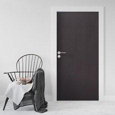 로즈로사 현관문 방문 시트지 2p, 40다크월넛(SM556), 100 x 210 cm