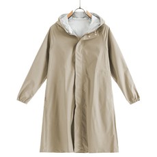Reddot 紅點生活 時尚有型防風防曬修身雨衣, 卡其色