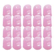 Market Plan 手指矽膠指套, 20個, 粉紅色