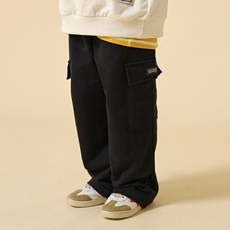 chocomong 兒童工裝闊腿褲