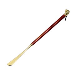 프랑온드 골드 포인트 스틸 구두주걱 72cm, 라이언 헤드 브라운, 1개
