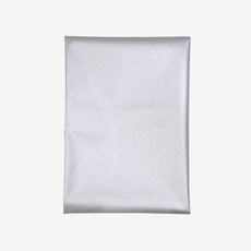 Derhappy 雙面防水布料, 素面銀色, 1個