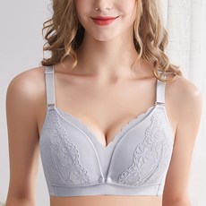 花紋蕾絲哺乳內衣