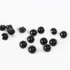 Felt79 娃娃鈕扣眼 6mm, 單一顏色