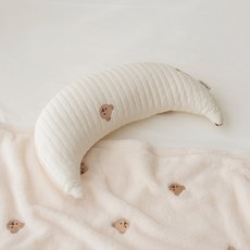 ChezBebe 100支刺繡半月嬰兒抱枕, 什韋戈米