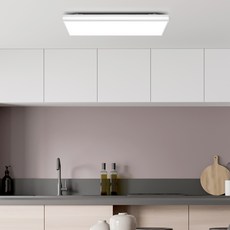 원하 코콤 누리 플리커프리 주방 LED 천장등, 주광색(화이트)