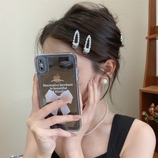 디멜디 라인스톤 앞머리고정 2p