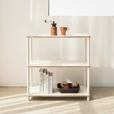 SOFSYS Polo 立式層架, 3層, 白色 + 白色