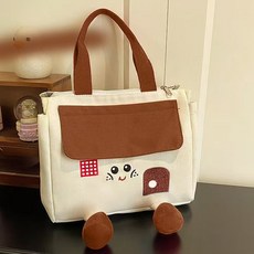 Alleophom 居家保溫便當袋, 1個, 棕色