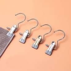 Bluevera 防滑單夾褲襪衣架, 30個, 灰色