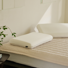 Homuro Sleepwell Hidden Core 記憶棉頸椎枕, 1個, 白色