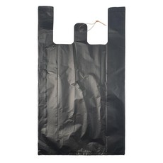 World Clean 黑色手提塑膠袋 40L, 100個