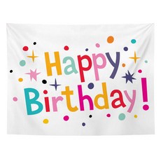 Peito派對背景布生日橫幅海報, B3