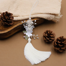 비단길 진담 꽃나비 꽃가지 노리개