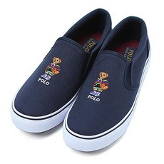 POLO RALPH LAUREN 兒童 Keaton 小熊圖案懶人鞋 RF103724C