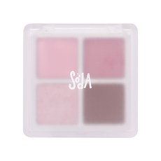 스킨푸드 소다 파스텔 아이 4색 팔레트 1.8g, 혼합색상, 1개