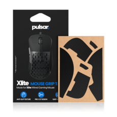 pulsar SOFT Xlite V1 V2 中型專用防滑貼, 黑色, 單品