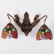 Lati Lighting Eyu 2燈裝潢壁燈, 玫瑰