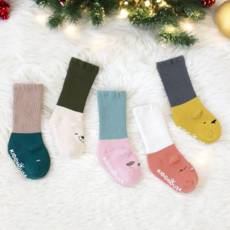 幼兒用 Eden 冬季保暖襪 5雙組