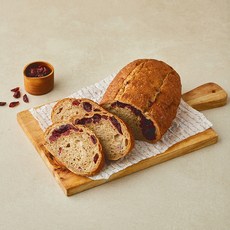 브로드카세 발효종 멀티그레인 호밀 크렌베리 깜바뉴, 500g, 1개