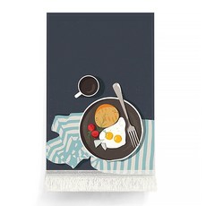 마켓에이 홈리 하우스 일러스트 하프커튼