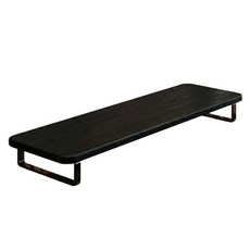 모드플러스 와이드 스틸 프레임 데스크테리어 50cm, 블랙