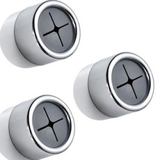 GOODIE FOODIE 多用途黏貼式淋浴毛巾掛架, 3入, 銀色 + 灰色